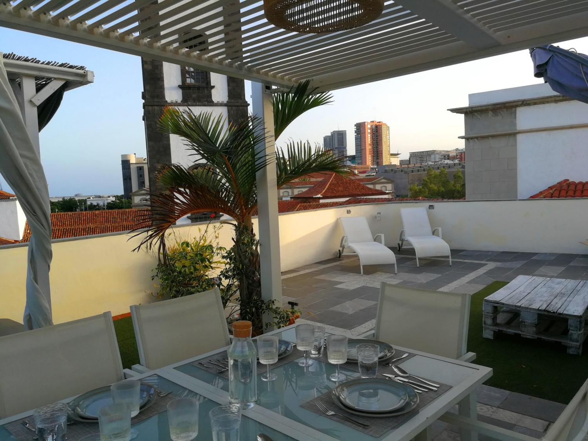 Terraza Del Atlantico, Un Oasis En La Ciudad Lägenhet Santa Cruz de Tenerife Exteriör bild